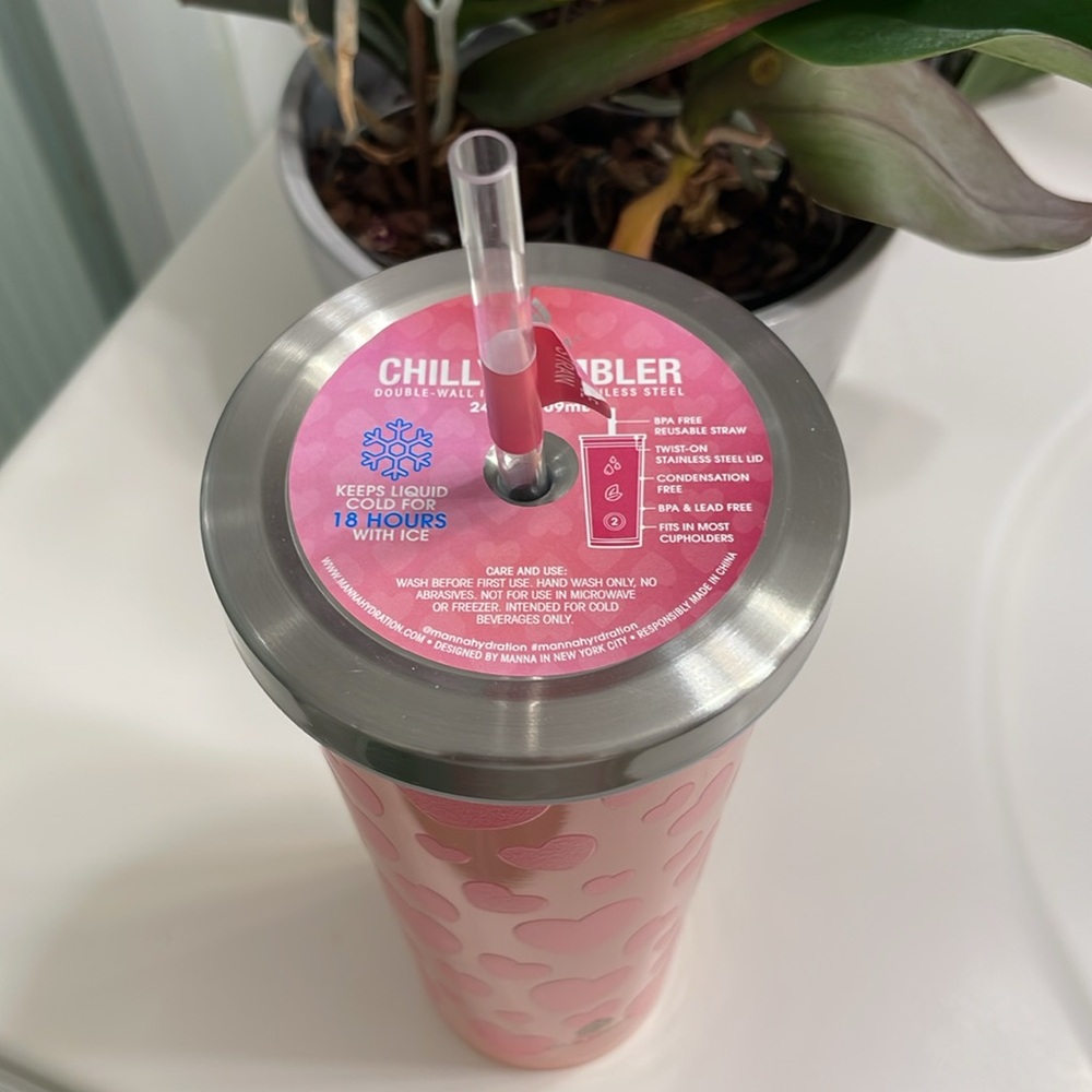 NEW !Manna Chilly Tumbler double wall insulated stainless steel - Picture 3 of 9